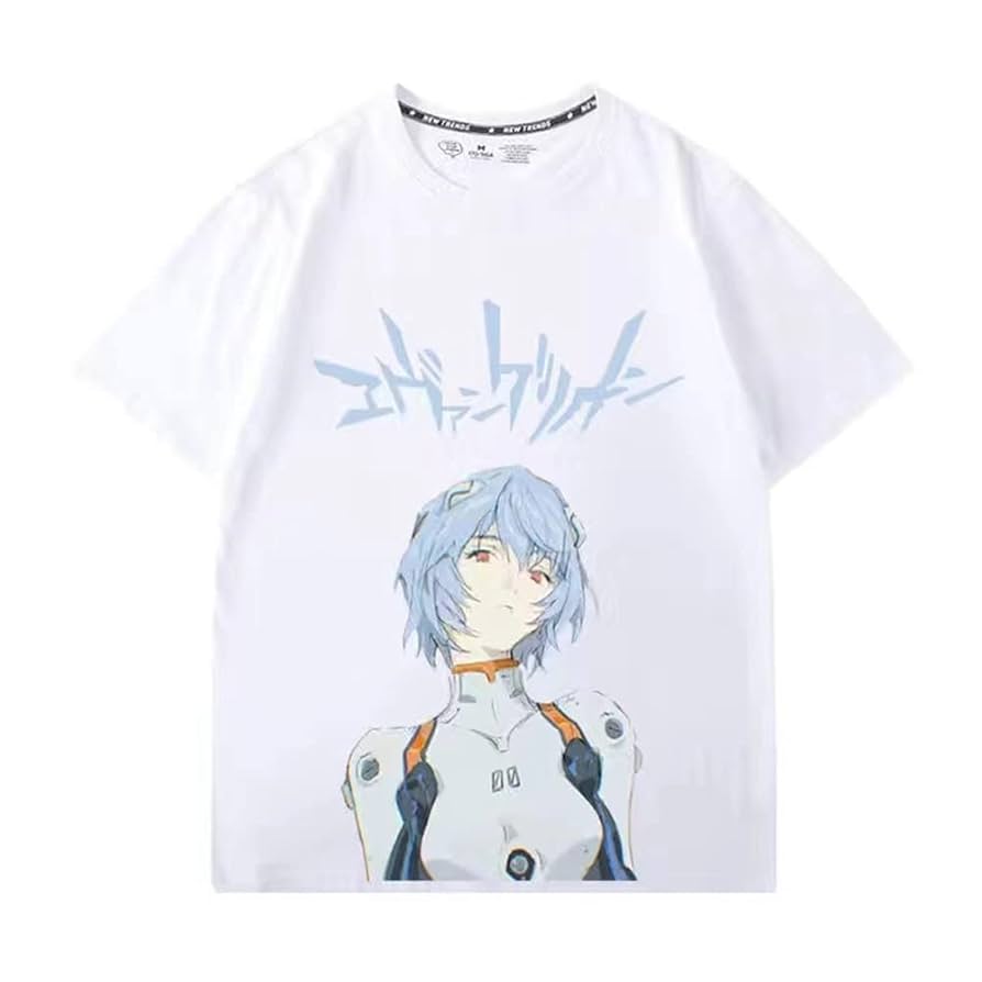 エヴァンゲリオン 綾波 レイ Tシャツ アニメ 漫画 Amazon.co.jp: XL 綾波レイ 新世紀えヴァンゲリオン Tシャツ